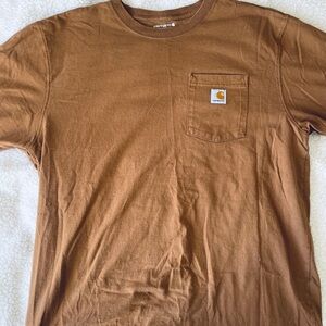 Carhartt Men's Brown Pocket T-Shirt